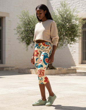 Nuan Leggings Capri Leggings — Dripper