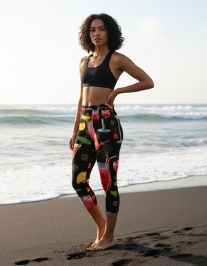 Mixology Capri Yoga Leggings Capri Yoga Leggings — Dripper