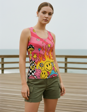 Acid Pop Tank Tops tank tops