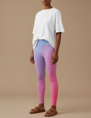 Coral Elysium Leggings Women's Leggings — Dripper