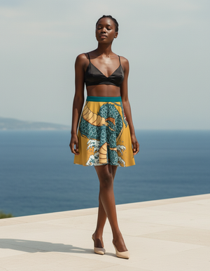 The Uncoiled Skater Skirts skater skirt