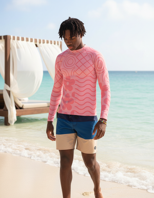 Petal Rash Guard Men's Rashguard — Dripper
