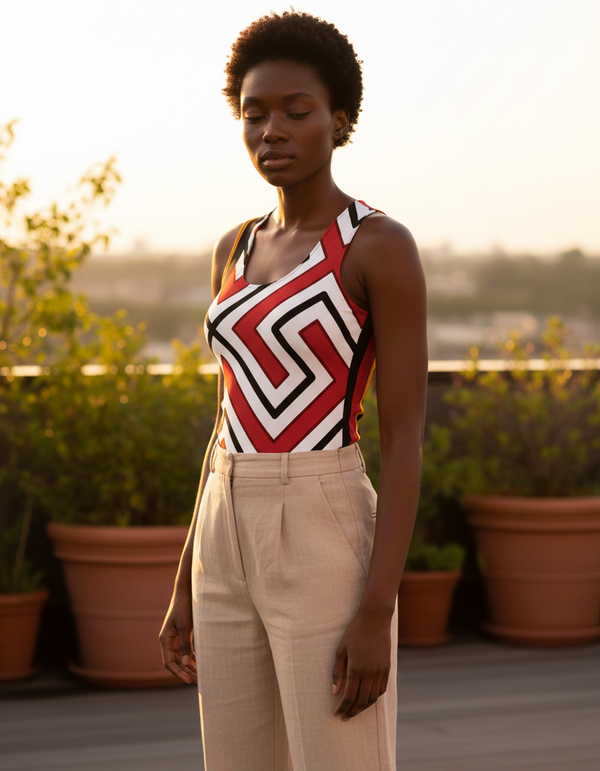 Torajan Collection women's tank tops