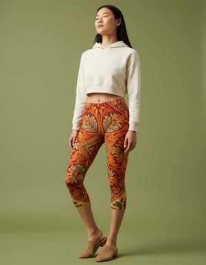 Sahara Capri Leggings Capri Leggings — Dripper