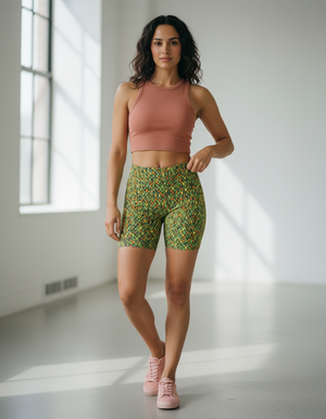 Acacia Kaleidoscope women's short shorts