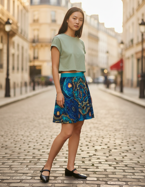 Nebula skater skirts