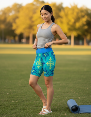 Zarif Yoga Shorts Yoga Shorts — Dripper