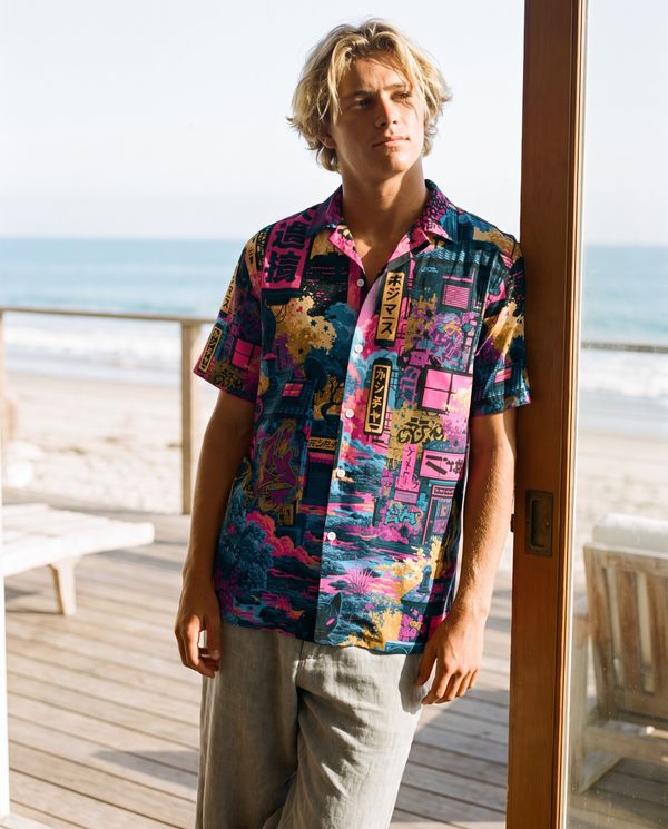 Neonoir men's hawaiian shirts
