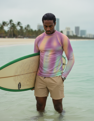 Amaranth Chroma Rash Guard bikini — Dripper