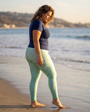 Jelly Mint Nova plus size leggings