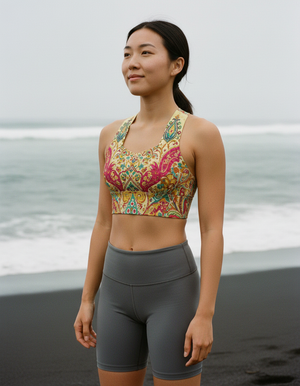 Sultana Sports Bra Longline Sports Bra — Dripper