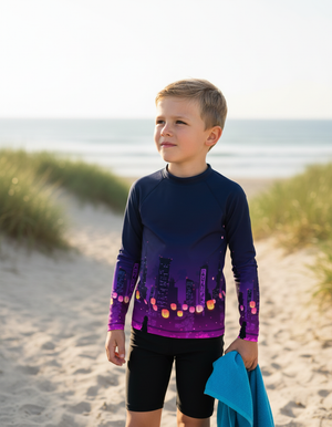 Kids Shinra kids rashguards