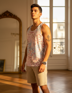 Men's Kiku tank tops