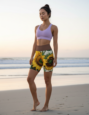 Lumen Yoga Shorts Yoga Shorts — Dripper