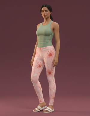 Sakura Collection Women's Leggings women's leggings
