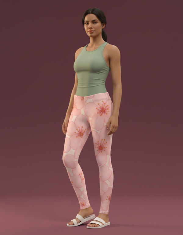 Sakura Collection Women's Leggings women's leggings