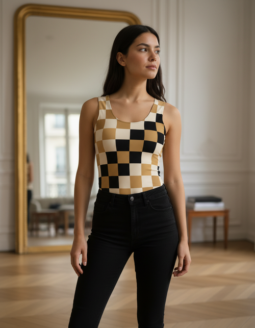 Amber Haze Prism Tank Top Women's Tank Top — Dripper