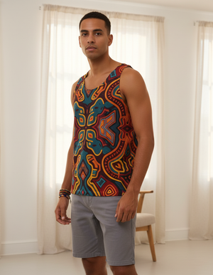 Men's Kaleido tank tops