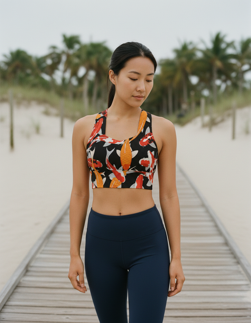 Elysium Sports Bra Longline Sports Bra — Dripper