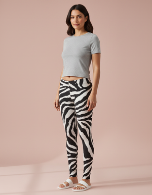 Mosaic full-length leggings