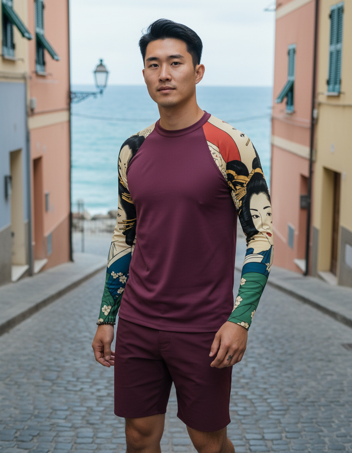 Rashguard — Men's Runway Emerald Yume