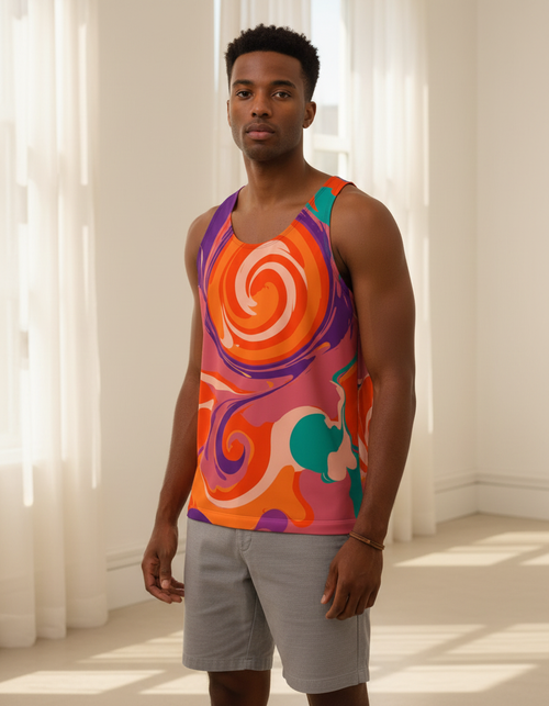 Euphoria Tank Top Men's Tank Top — Dripper