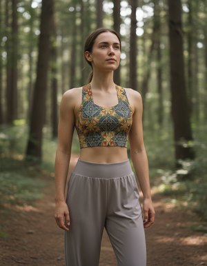 Albaicín Sports Bra Longline Sports Bra — Dripper