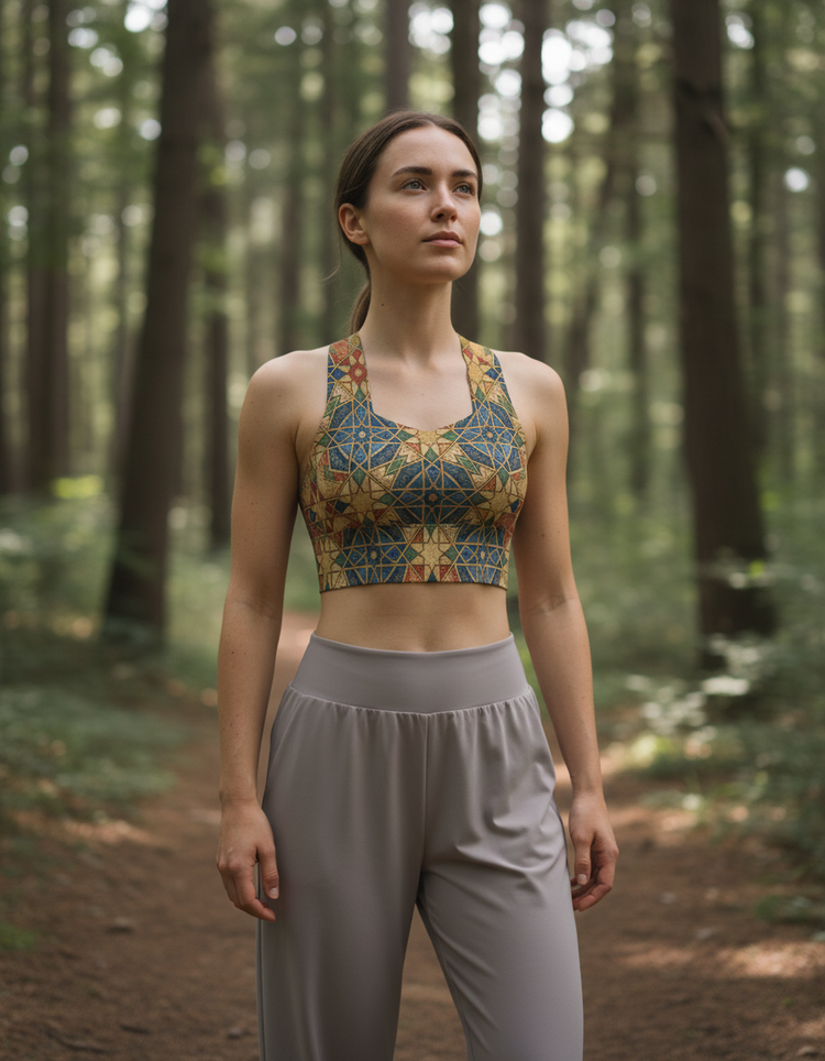 Heritage Vibes Alhambra Longline Sports Bra