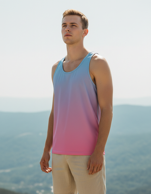 Burnished Lilac Elysium Tank Top Men's Tank Top — Dripper