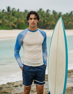 Men's Marina Frost men's rashguards