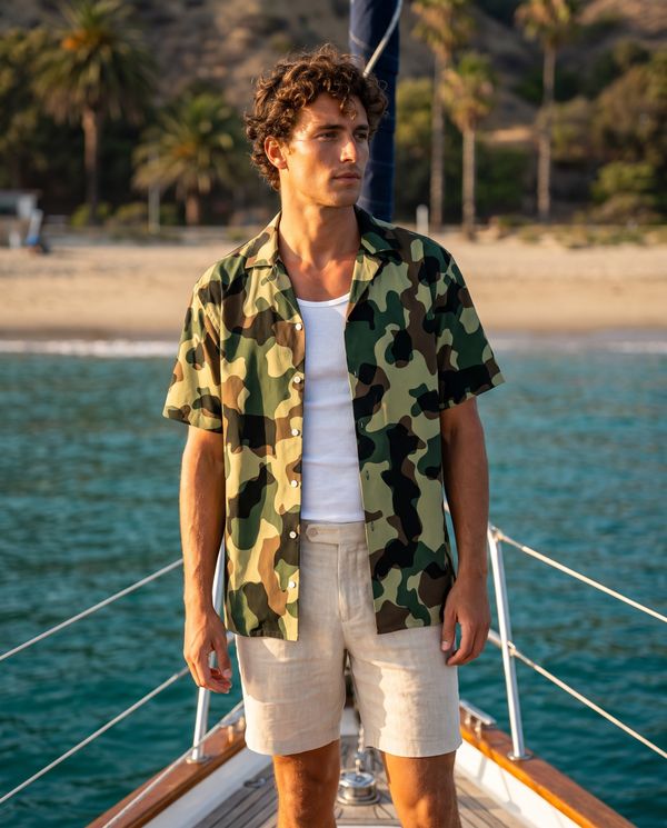 Camo Collection men's hawaiian shirts