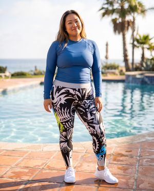 Nalu Uli plus size leggings