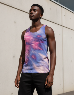 Men's Tea Rose Frost tank tops