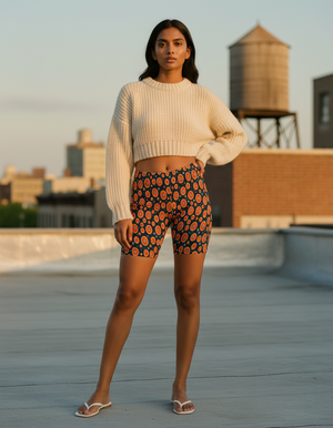 Coral Sumi Short Shorts Short Shorts — Dripper