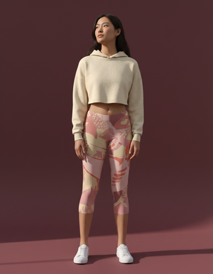 Millennial Pink Ebb leggings