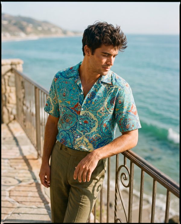Iznik Collection men's hawaiian shirts