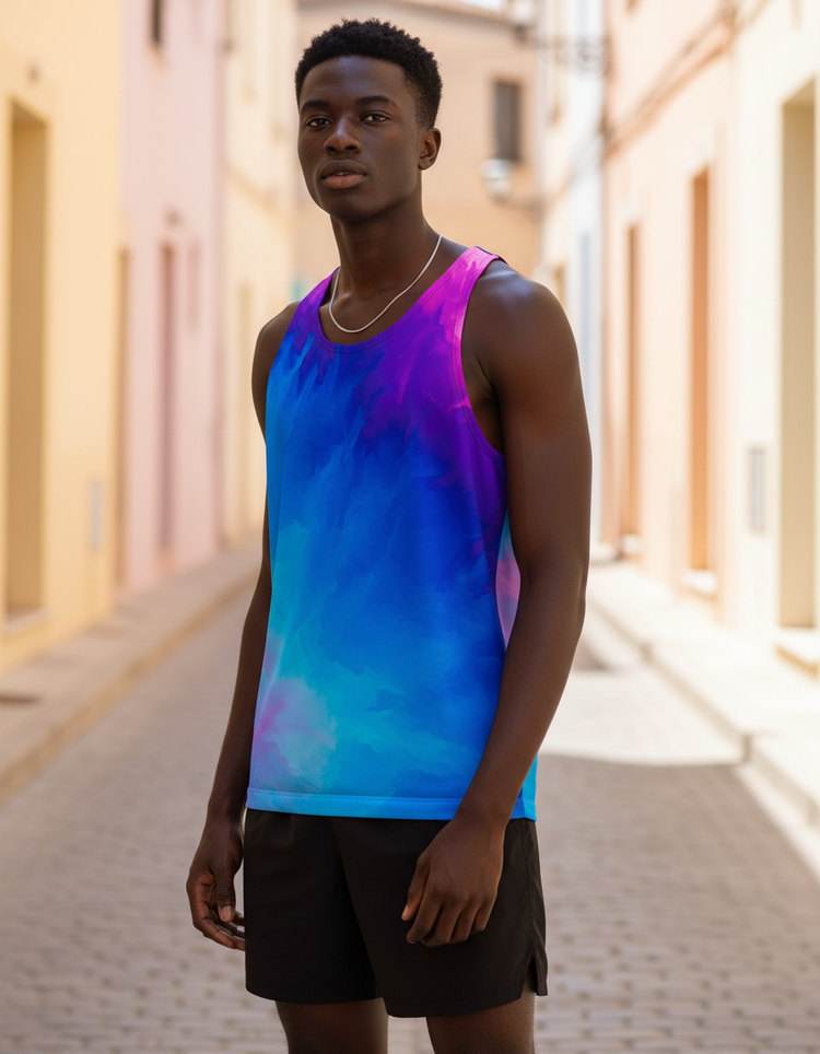 Lava Flow Melt Tank Top