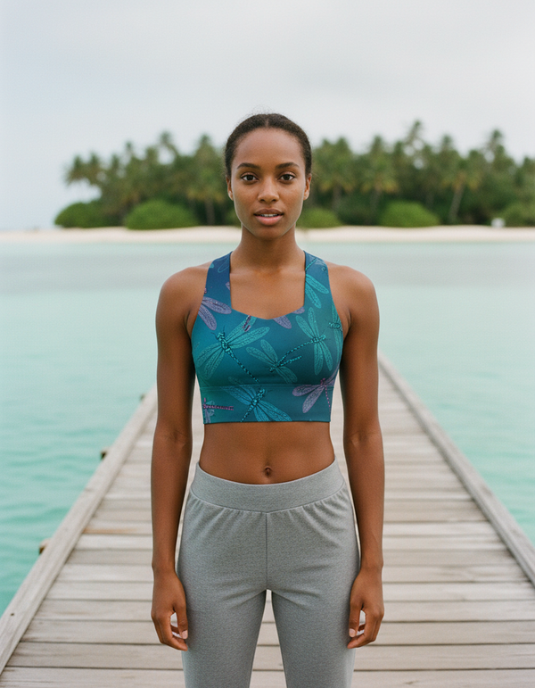 Dragonfly longline sports bras