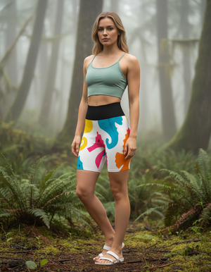 Mystique Yoga Shorts Yoga Shorts — Dripper