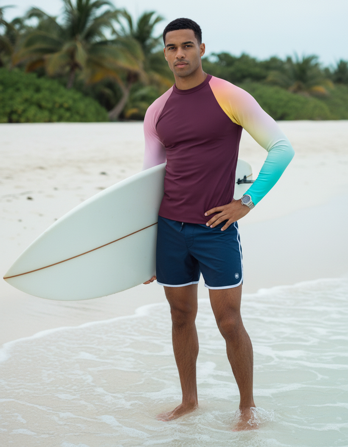Rashguard — Men's Runway Emerald Prism