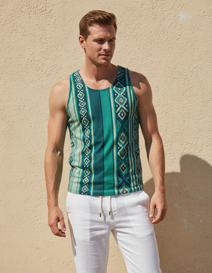 Alexandrite Tierra Tank Top Men's Tank Top — Dripper