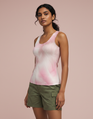 Women's Tea Rose Frost tank tops