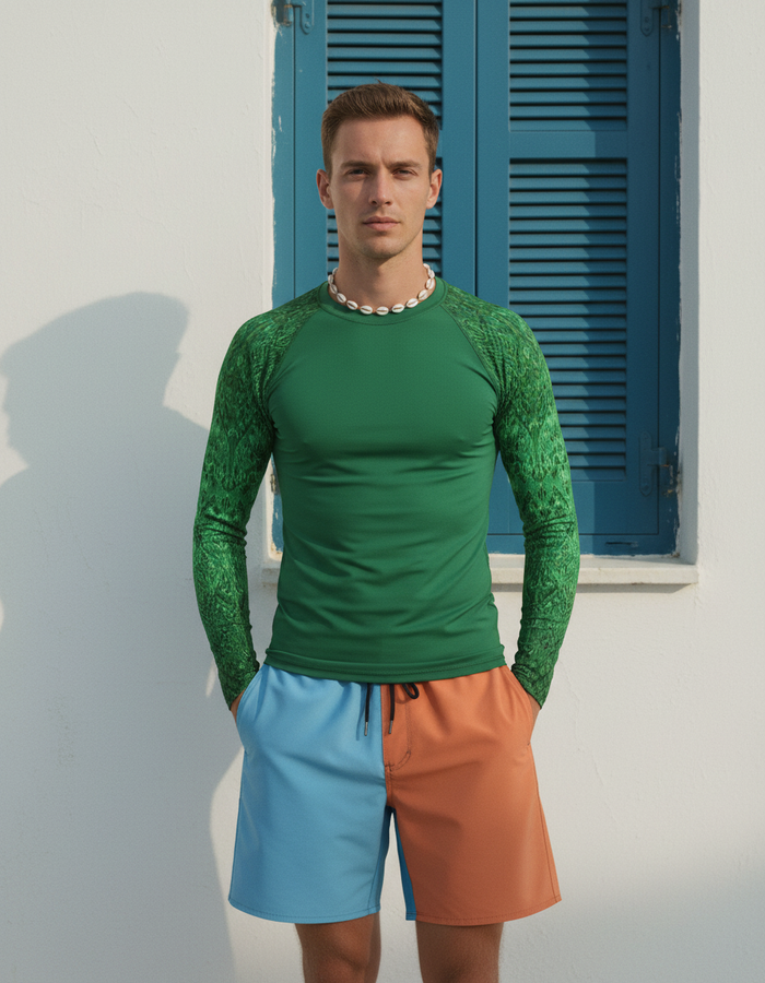 Rashguard — Men's Runway Emerald Siam