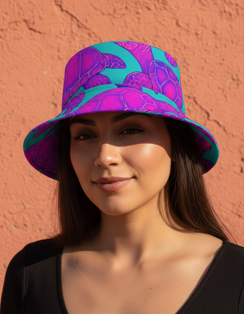Coral Bucket Hat bucket hat