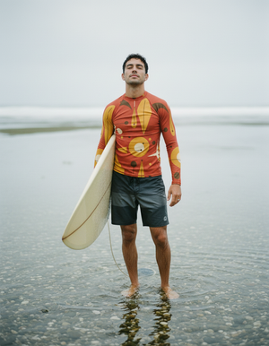Men's Lemon Yellow men's rashguards