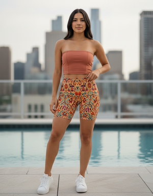 Muskmelon Chroma women's short shorts