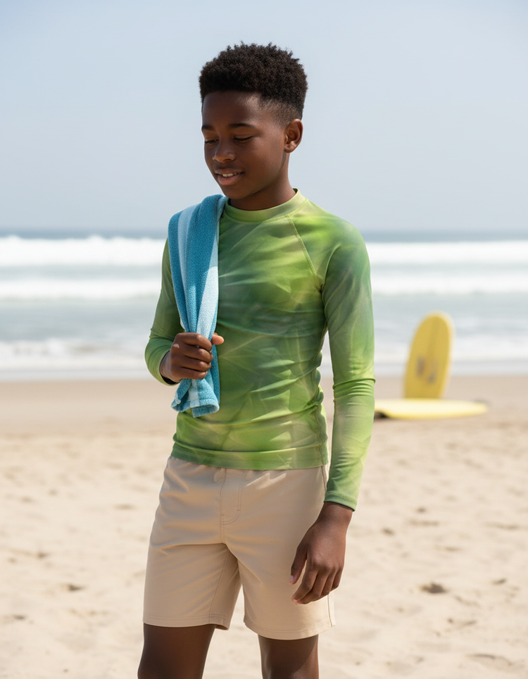 Youth Ice-Dye Rash Guard