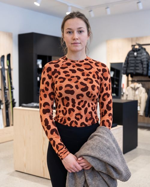 Coral Feline Base Layer Women's Rashguard — Lolekai
