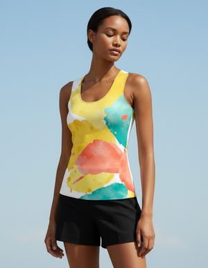 Women's Aqua tank tops
