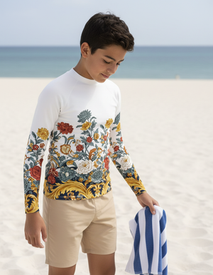 Luxe Rash Guard Youth Rash Guard — Dripper